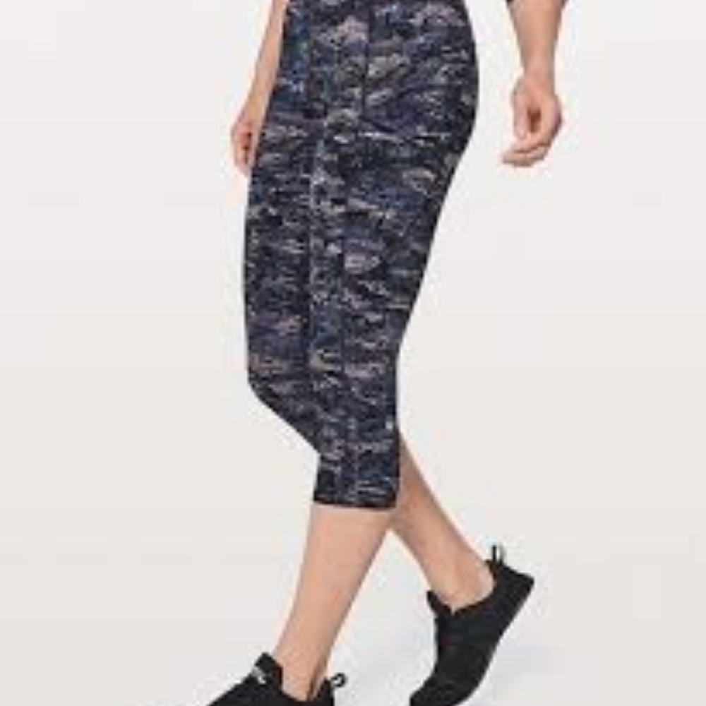 Lululemon Fast and Free II crop leggings
